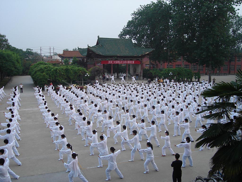 校本课程之太极拳表演